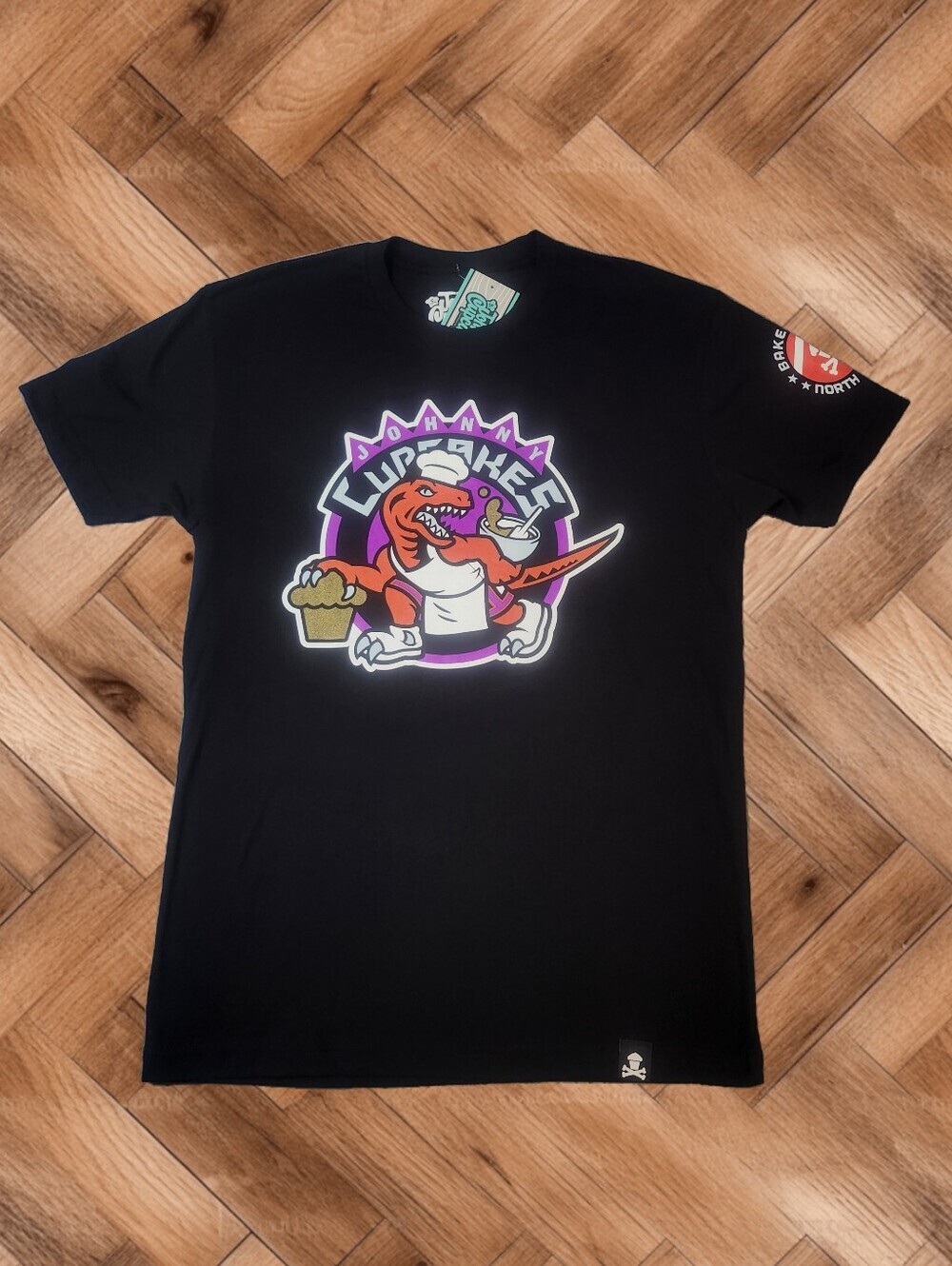 Johnny Cupcakes Bakerball Champs T-Shirt Small NWT Graphic Tee